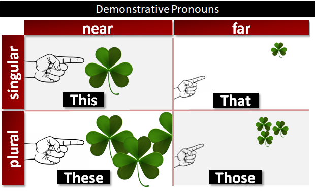 Demonstrative pronoun