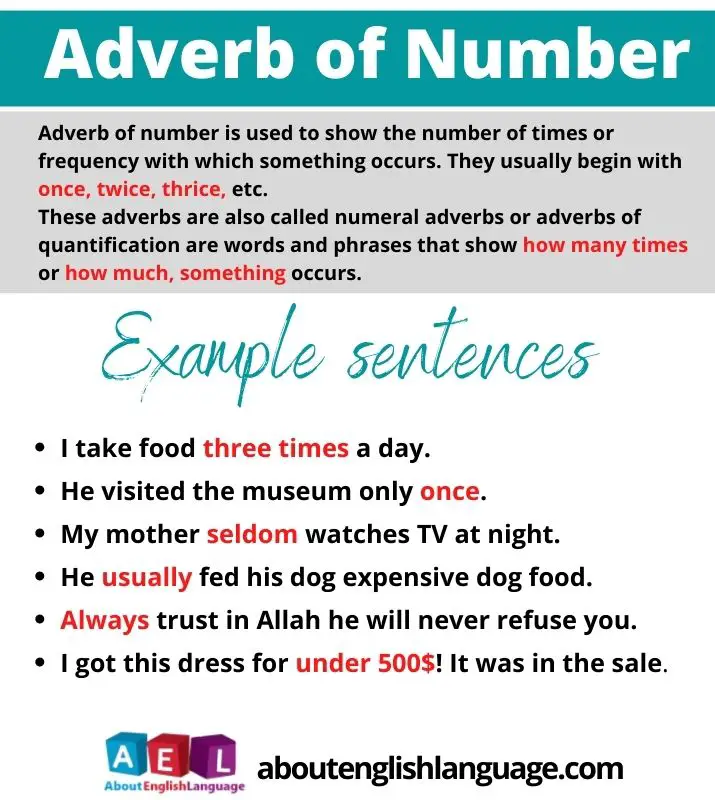 Adverb of number